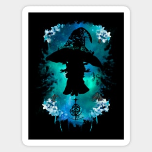 Winter Witch Abstract Magnet